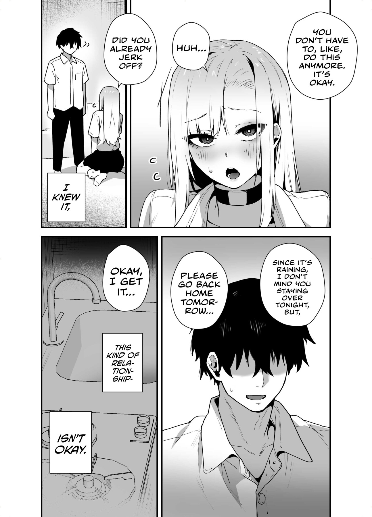 Hentai Manga Comic-After I Refused A Blowjob From An Uninvited Slutty, Passionate Gal, I Gave Her A Creampie Confession And Had Lots Of Sweet, Loving Sex With Her!-Read-19